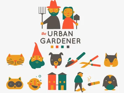 Fiesta Farms Ad advertiting icons illustration infographics