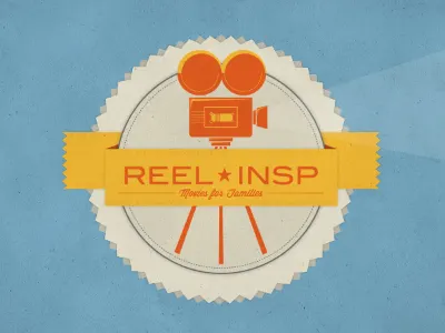 Reel INSP illustration animation logo seal vector