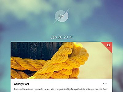 Quicknote blog functional personal theme themeforest unique