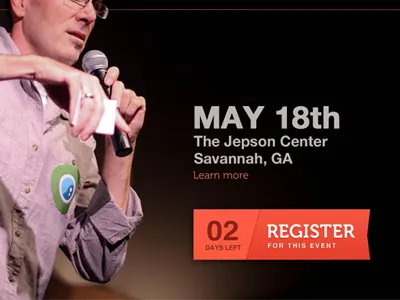 Tedx2 conference creativecoast minimal savannah tedx