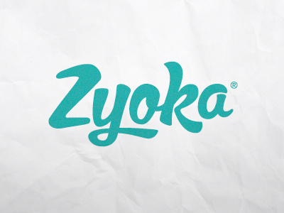 Zyoka logotype matjak type typography