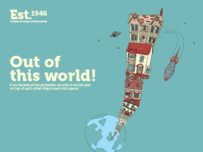Out of this world illustration retro rocket space vectors