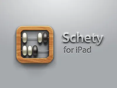 Schety For iPad abacus app icon ipad schety