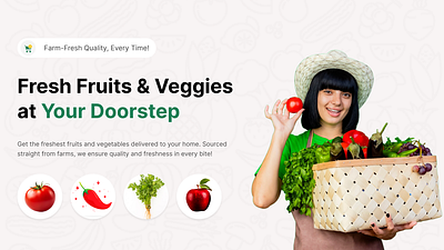 E-commerce Landing Page UI Design animation graphic design ui