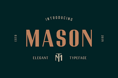 Mason Sans Serif Font font glamorous font green font masculine font mason sans serif font sans serif font sophisticated font typeface font