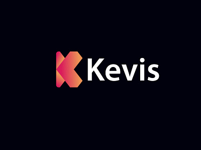 Kevis logo design app icon brand branding creative logo gradient logo letter k logo brand logo design logo k logo mark logotype modern k visual identity