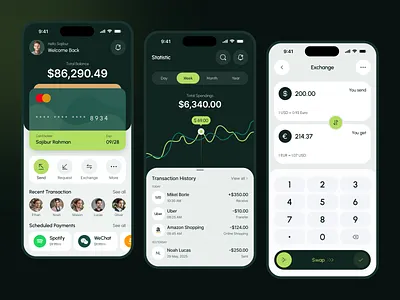 Digital Banking App Design app design app design figma app designer app ui ux design design figma figma uiux finance finance app design mobile app mobile banking mobile banking app design payment app design