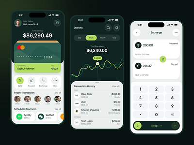 Digital Banking App Design app design app design figma app designer app ui ux design design figma figma uiux finance finance app design mobile app mobile banking mobile banking app design payment app design