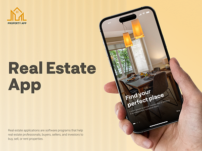 Real Estate App UI appdesign branding creativedesign design dribbleshot figma illustration minimaldesign moderndesign prototype ui uiuxdesign ux web design wiregrame