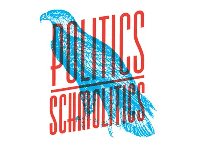 Politics Schmolitics losttype overprint