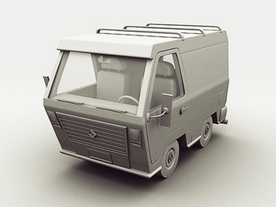 Van 3d maya van