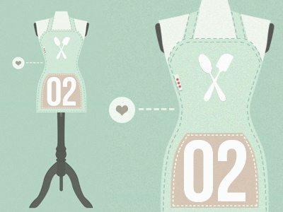 Pikante Pimpernel blog design illustration retro tailor