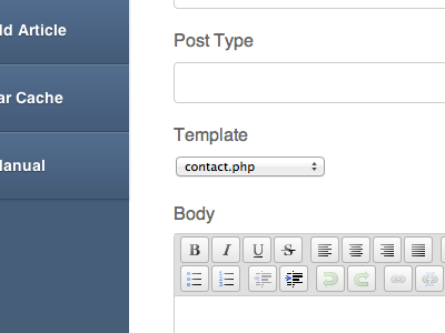 Create Post beryl cms create post