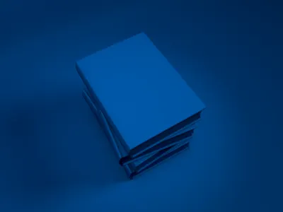 Batch of Books blue books