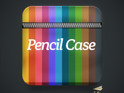 Pencil Case iOS Icon icon ios pencil case
