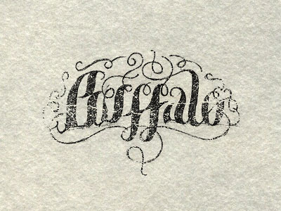 Buffalo brand branding identity lettering logo logotype type typography