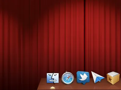 Curtains + Cherry Wood cinema curtains dock movie os x popcorn