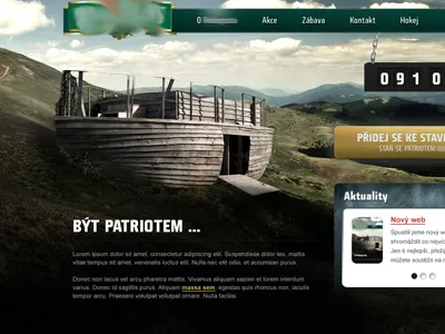 Tender - pre-final ark black green mountain nature white