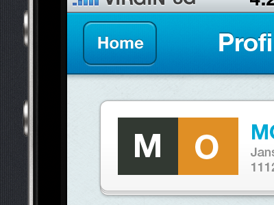 Home app home iphone mobile noise pattern profile stack texture website