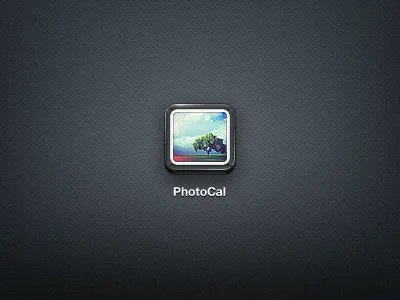 PhotoCal for iPad Icon app icon ios ipad photo photocal