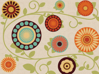 flowers flowers modern vines