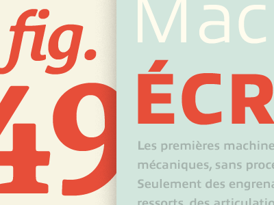 Fig. 49 allumi le monde courrier specimen typofonderie typography