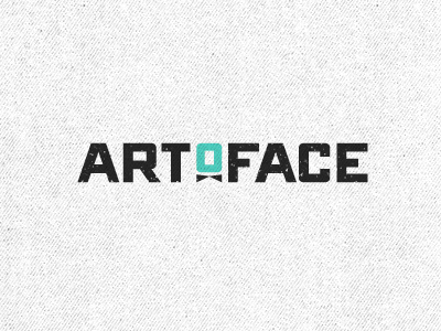 Artoface bw client concept logo nathan script type walker