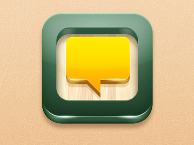 Cooori app apple brown cooori green icon ios wood yellow