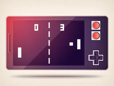 iNes button controller iphone joypad nes phone pong retro smartphone snes
