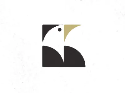 Logo Exploration: Flying Creature 05 eagle illustration logo