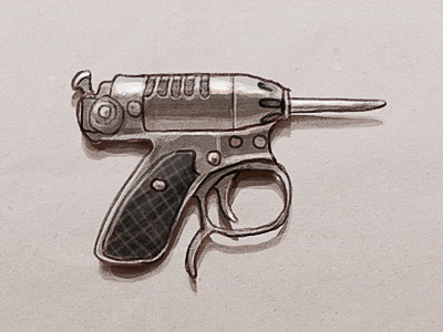 Weapon epicarmory gun men in black noisy cricket