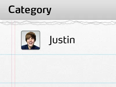 Paper tear bieber ios iphone justin list mobile paper tear