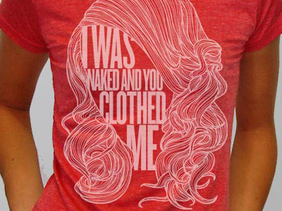 Scarlet Hope Tshirt illustration texture tshirt