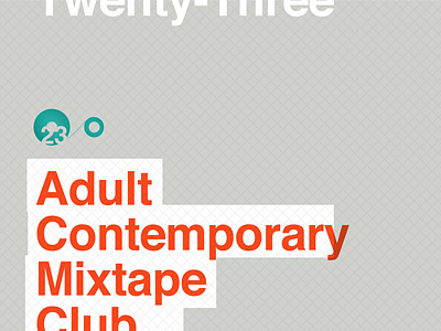 ACMC Mixtape #23 acmc grid helvetica mix mixtape music tape