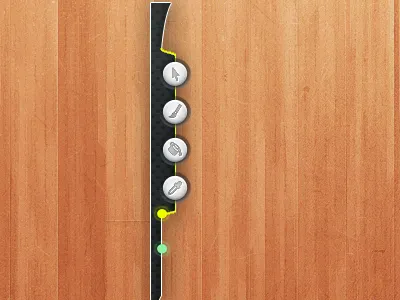"Squircle" Tools Palette Mockup WIP editor graphics ui
