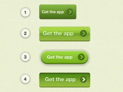 Get the App Button android app apple button get gradient green iphone mesh store texture