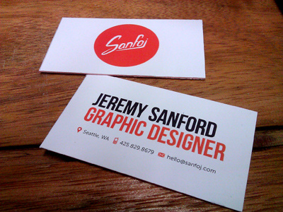 Sanfoj Business Cards business cards print