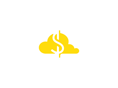 Cloud and money logo brand branding cloud design elegant graphic design logo logo design logo designer logodesign logodesigner logotype mark minimalism minimalistic modern money