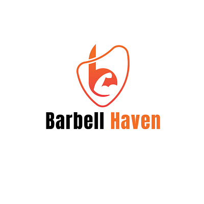 Barbell Haven Logo branding graphic design logo