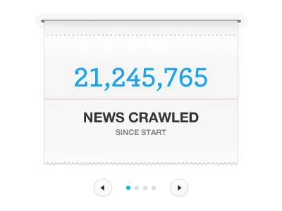 Counter bill counter receipt ui web
