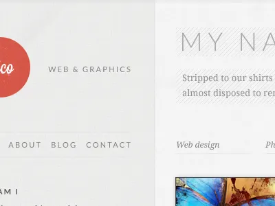 Miminal Portfolio minimal pattern portfolio subtle textures