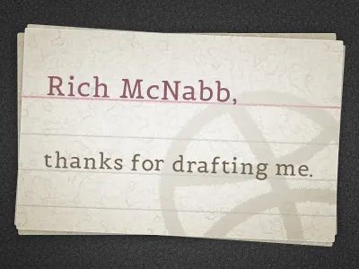 Thanks drafted thanks