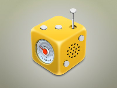 radikoro icon dice icon radio