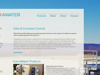 Full Image Background Site - WIP full image background minimal website
