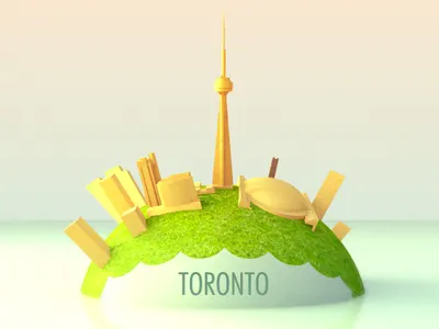 Toronto 3d motion graphic