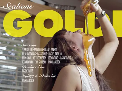 Golden Premiere Poster golden music video photography poster sealions