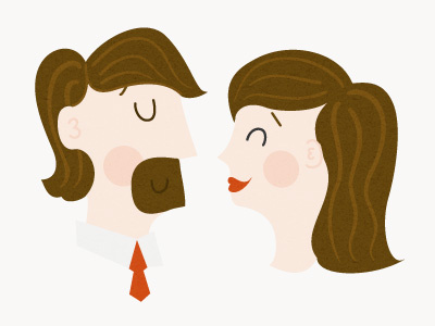 Wedding portrait illustration illustrator vector wedding