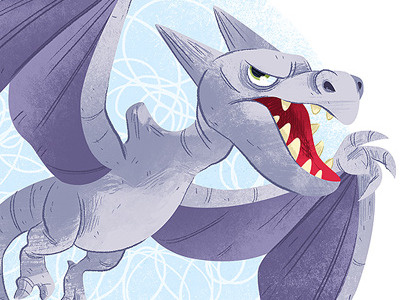 Aerodactyl illustration pokemon