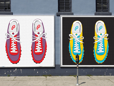 Running Shoes (posters) large format posters shoes