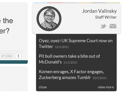 Author Box (expandable)